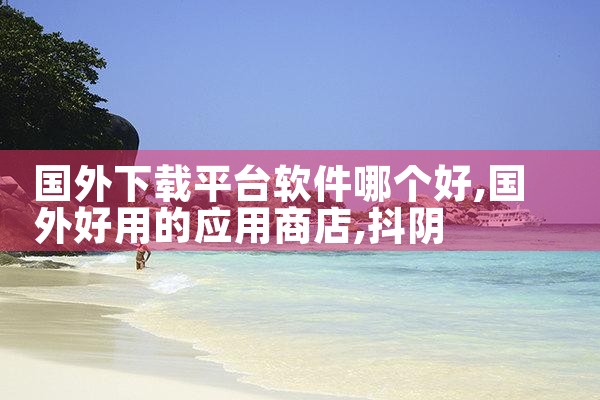 国外下载平台软件哪个好|抖阴